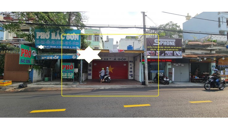Cho thuê nhà Mặt tiền Tân Kỳ Tân Quý 180m2 - NGANG 6M